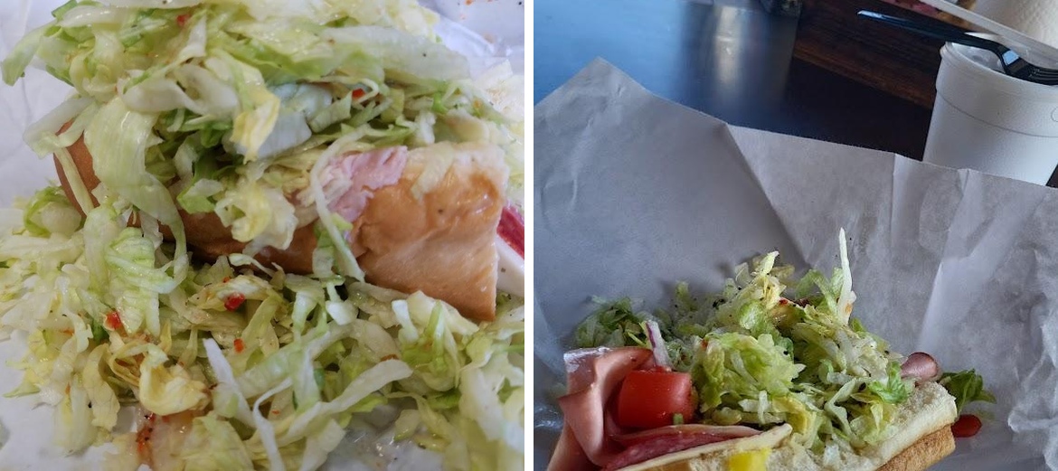 Sub Shop Deli Menu