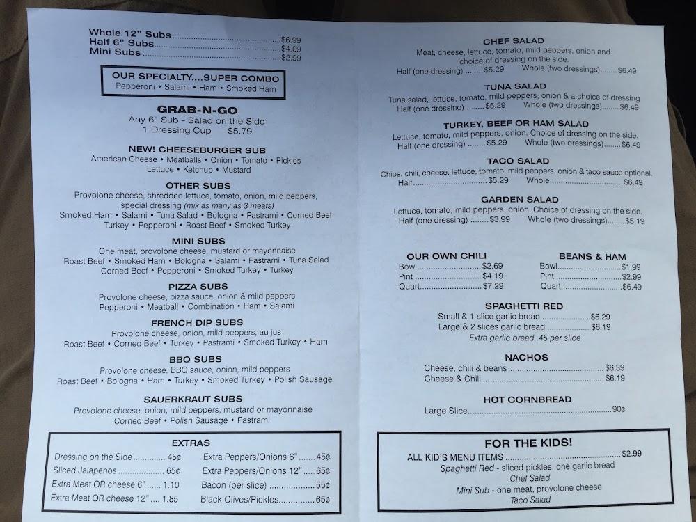 Sub Shop Deli Menu image 4